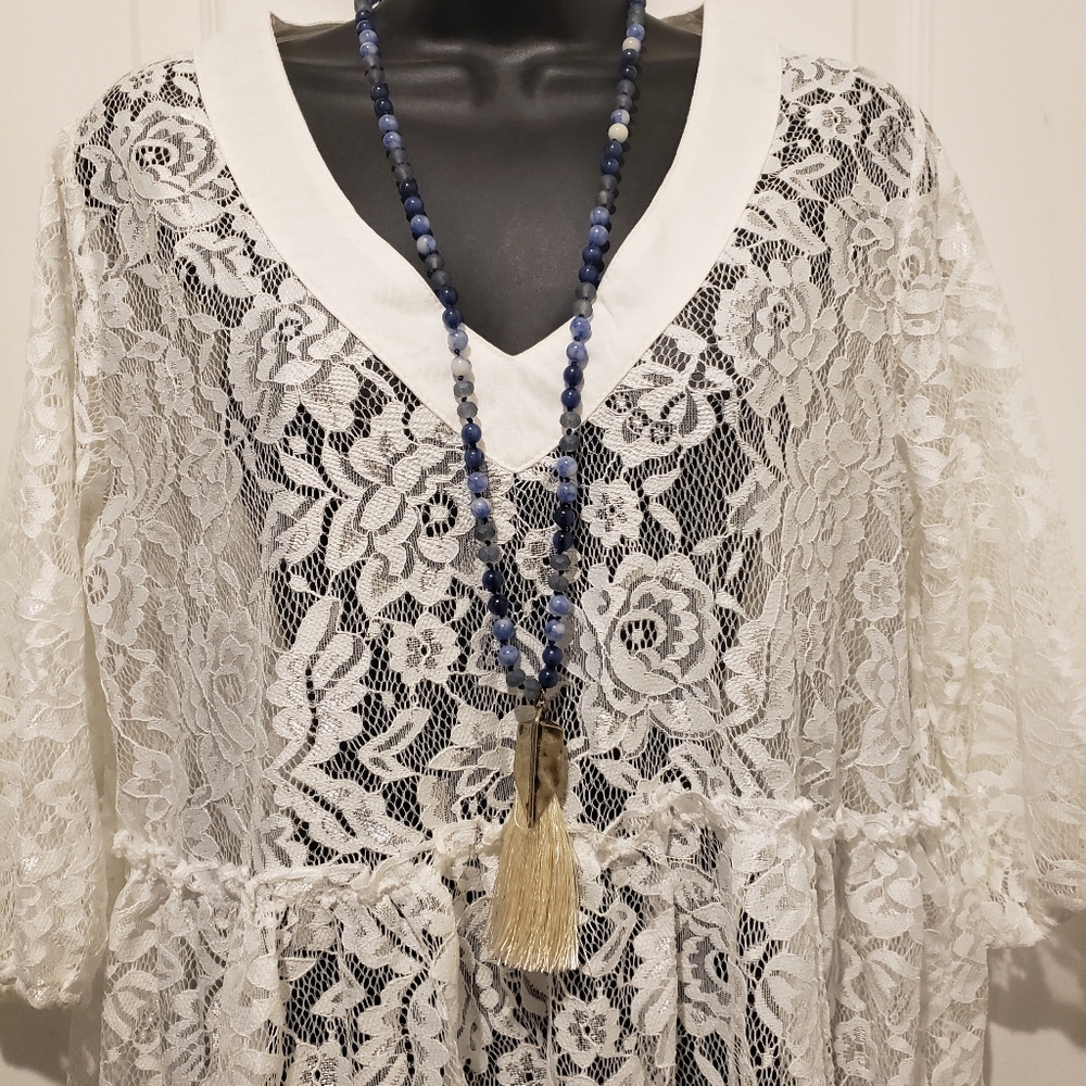 Bead Tassel necklace